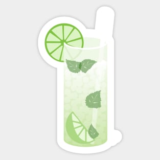 Mojito Rum Cocktail Sticker